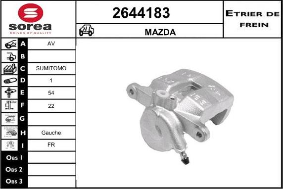 EAI 2644183 - Əyləc kaliperi furqanavto.az