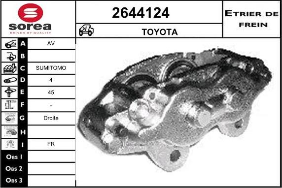 EAI 2644124 - Əyləc kaliperi furqanavto.az