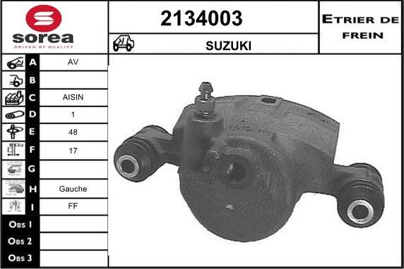 EAI 2134003 - Əyləc kaliperi furqanavto.az