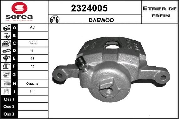 EAI 2324005 - Əyləc kaliperi furqanavto.az