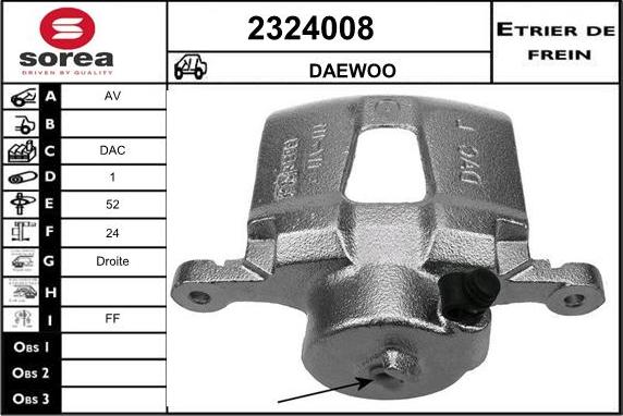 EAI 2324008 - Əyləc kaliperi furqanavto.az