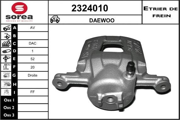 EAI 2324010 - Əyləc kaliperi furqanavto.az