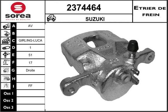 EAI 2374464 - Əyləc kaliperi furqanavto.az