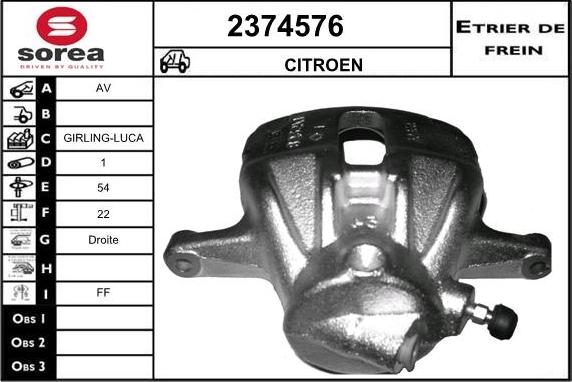 EAI 2374576 - Əyləc kaliperi furqanavto.az