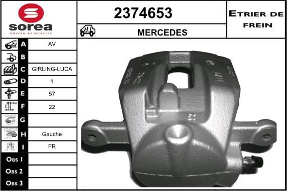 EAI 2374653 - Əyləc kaliperi furqanavto.az