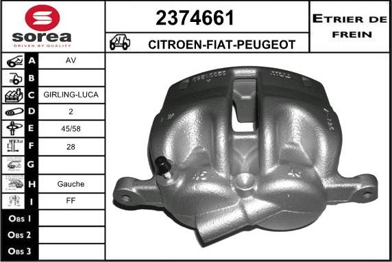 EAI 2374661 - Əyləc kaliperi furqanavto.az