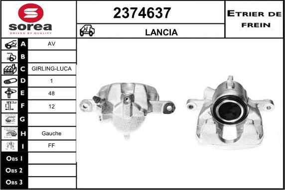 EAI 2374637 - Əyləc kaliperi furqanavto.az