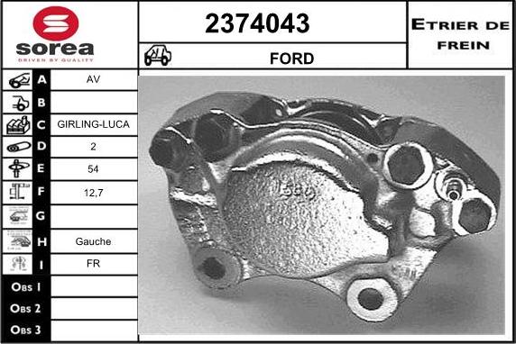 EAI 2374043 - Əyləc kaliperi furqanavto.az