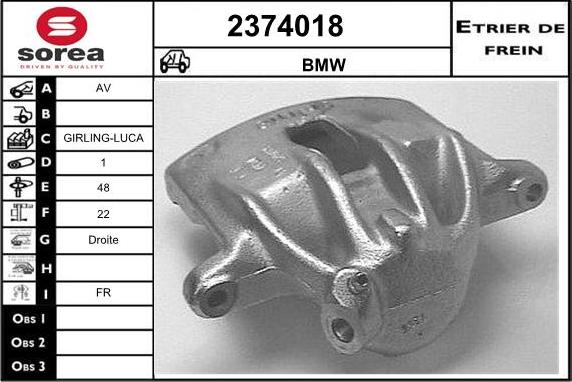 EAI 2374018 - Əyləc kaliperi furqanavto.az