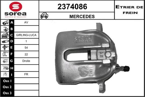 EAI 2374086 - Əyləc kaliperi furqanavto.az