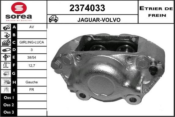 EAI 2374033 - Əyləc kaliperi furqanavto.az