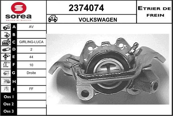 EAI 2374074 - Əyləc kaliperi furqanavto.az