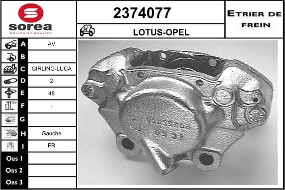 EAI 2374077 - Əyləc kaliperi furqanavto.az