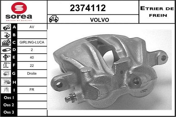 EAI 2374112 - Əyləc kaliperi furqanavto.az