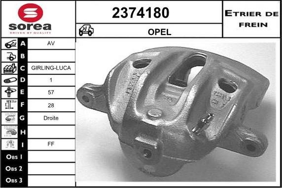 EAI 2374180 - Əyləc kaliperi furqanavto.az