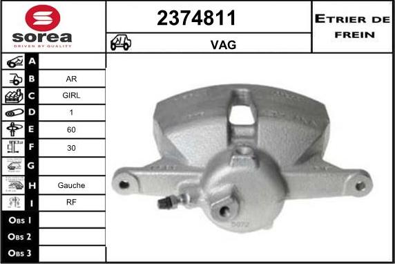 EAI 2374811 - Əyləc kaliperi furqanavto.az