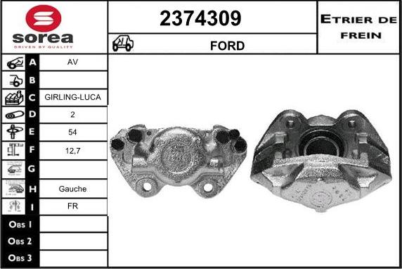 EAI 2374309 - Əyləc kaliperi furqanavto.az