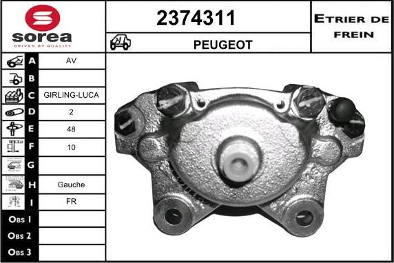 EAI 2374311 - Əyləc kaliperi furqanavto.az