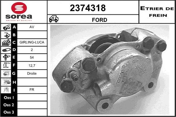 EAI 2374318 - Əyləc kaliperi furqanavto.az