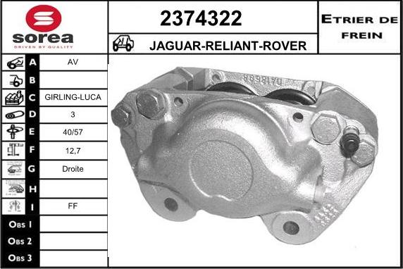 EAI 2374322 - Əyləc kaliperi furqanavto.az