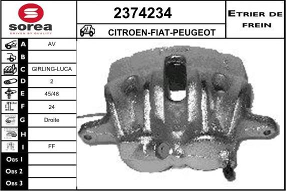 EAI 2374234 - Əyləc kaliperi furqanavto.az