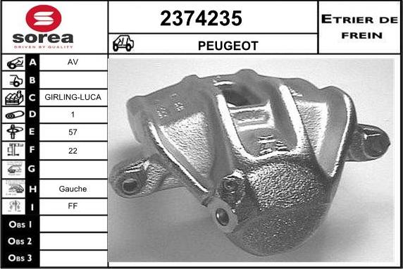 EAI 2374235 - Əyləc kaliperi furqanavto.az