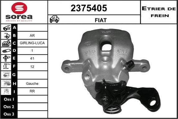 EAI 2375405 - Əyləc kaliperi furqanavto.az