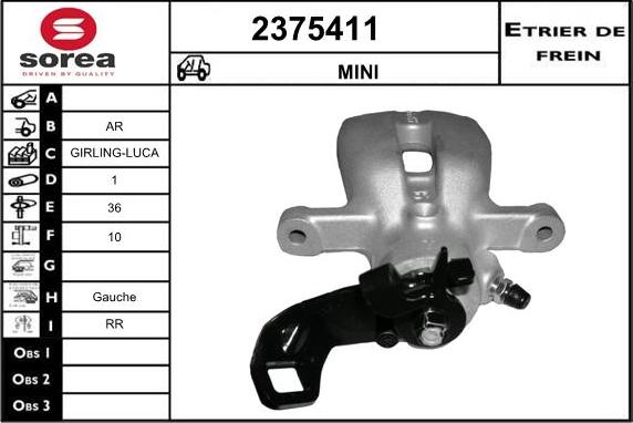 EAI 2375411 - Əyləc kaliperi furqanavto.az