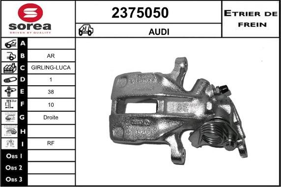 EAI 2375050 - Əyləc kaliperi furqanavto.az