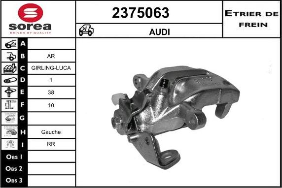 EAI 2375063 - Əyləc kaliperi furqanavto.az