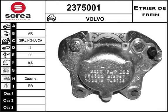 EAI 2375001 - Əyləc kaliperi furqanavto.az