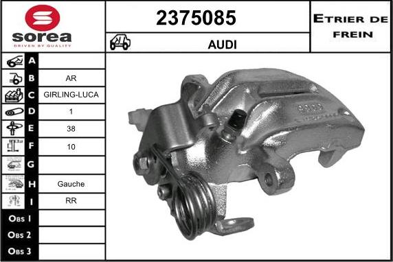 EAI 2375085 - Əyləc kaliperi furqanavto.az