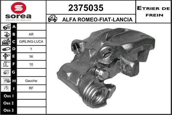 EAI 2375035 - Əyləc kaliperi furqanavto.az