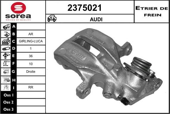 EAI 2375021 - Əyləc kaliperi furqanavto.az