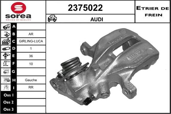 EAI 2375022 - Əyləc kaliperi furqanavto.az