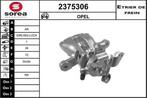 EAI 2375306 - Əyləc kaliperi furqanavto.az