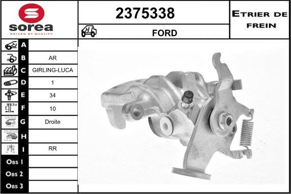 EAI 2375338 - Əyləc kaliperi furqanavto.az