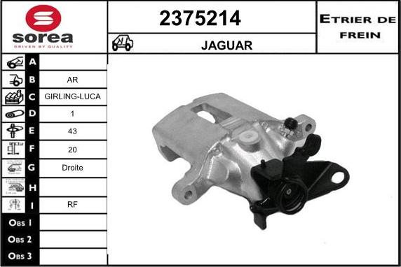 EAI 2375214 - Əyləc kaliperi furqanavto.az