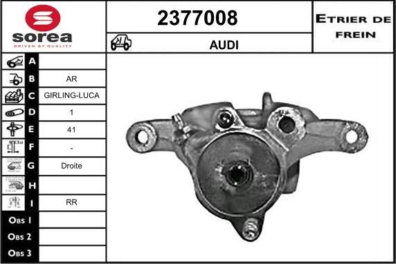 EAI 2377008 - Əyləc kaliperi furqanavto.az