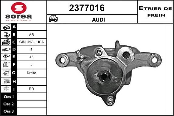 EAI 2377016 - Əyləc kaliperi furqanavto.az