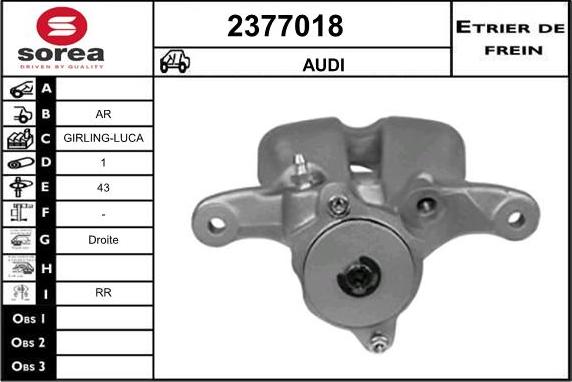 EAI 2377018 - Əyləc kaliperi furqanavto.az