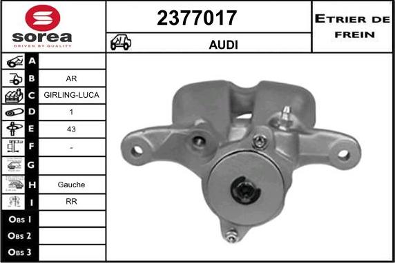 EAI 2377017 - Əyləc kaliperi furqanavto.az