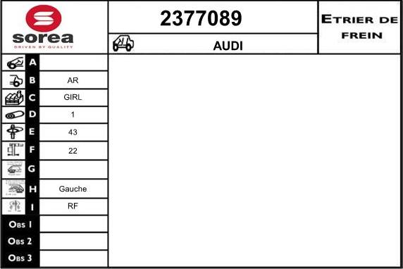 EAI 2377089 - Əyləc kaliperi furqanavto.az