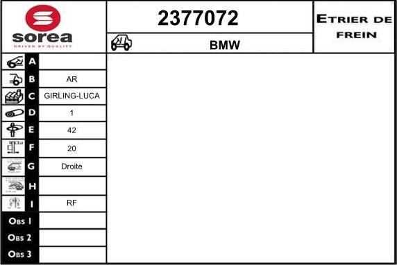 EAI 2377072 - Əyləc kaliperi www.furqanavto.az