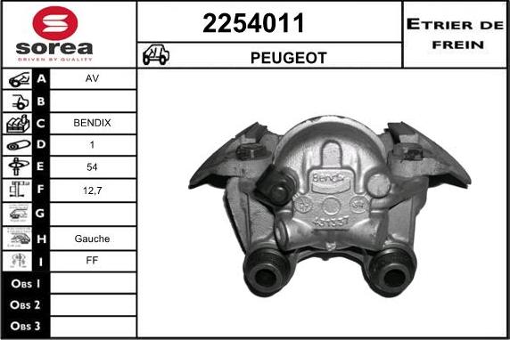 EAI 2254011 - Əyləc kaliperi furqanavto.az