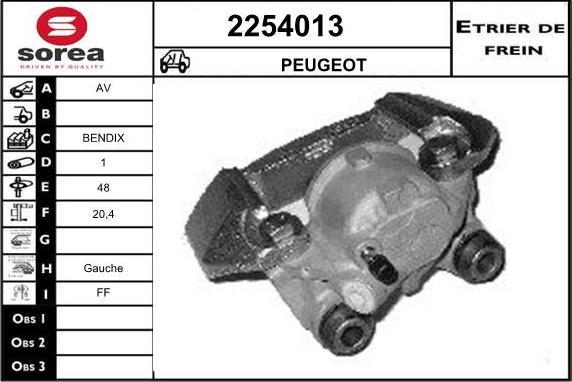 EAI 2254013 - Əyləc kaliperi furqanavto.az