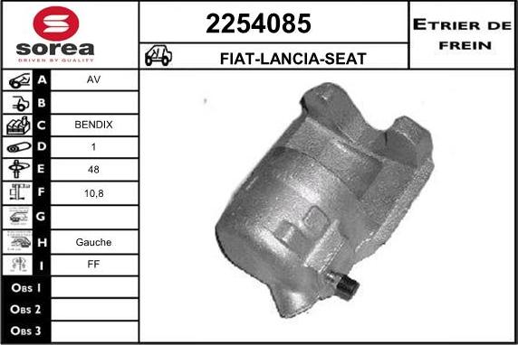 EAI 2254085 - Əyləc kaliperi furqanavto.az