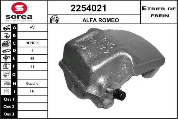 EAI 2254021 - Əyləc kaliperi furqanavto.az