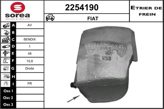 EAI 2254190 - Əyləc kaliperi furqanavto.az