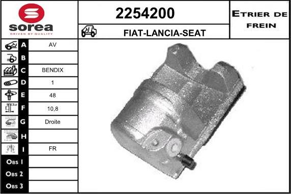 EAI 2254200 - Əyləc kaliperi furqanavto.az